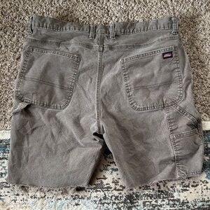 Vintage Dickies Men’s 36 Heavyweight Cotton Dark Tan Carpenter Shorts